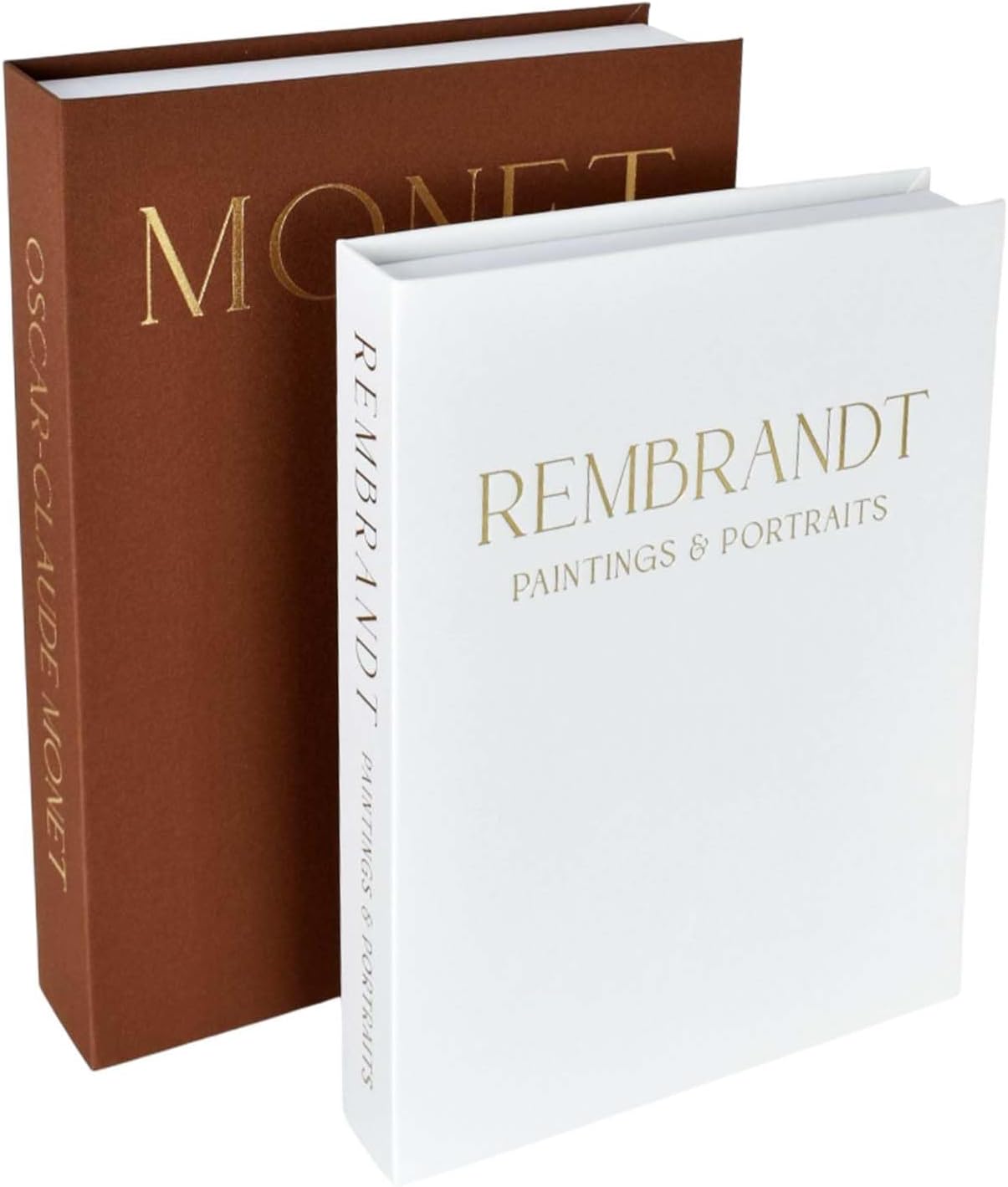 Decorative Book Storage Box — Set of 2 decorative books