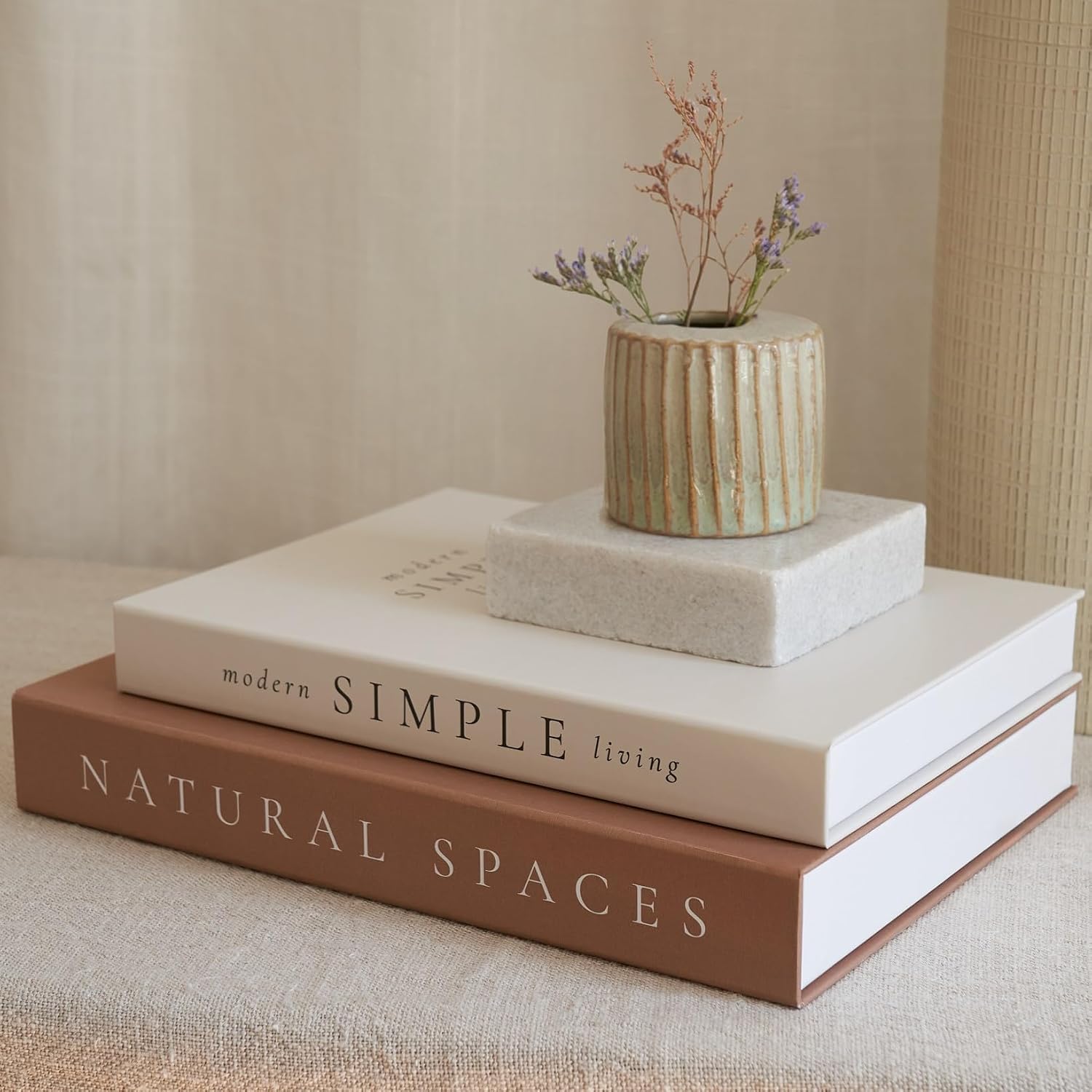 Beautiful Decorative Books — Set of 2 decorative books